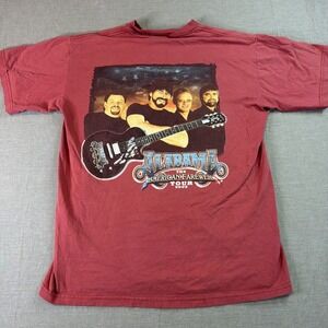 Vintage Alabama The American Farewell Tour 2003 Graphic Print Shirt M Country